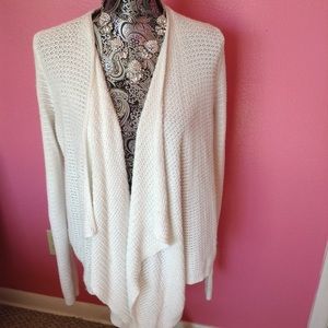 Y2K HOLLISTER IVORY FLY AWAY SWEATER L JR